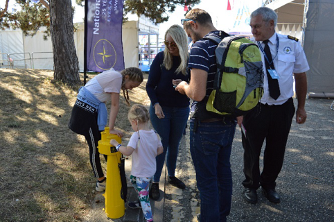 NCI Attends Southampton Boat Show with curious collecting tin!
