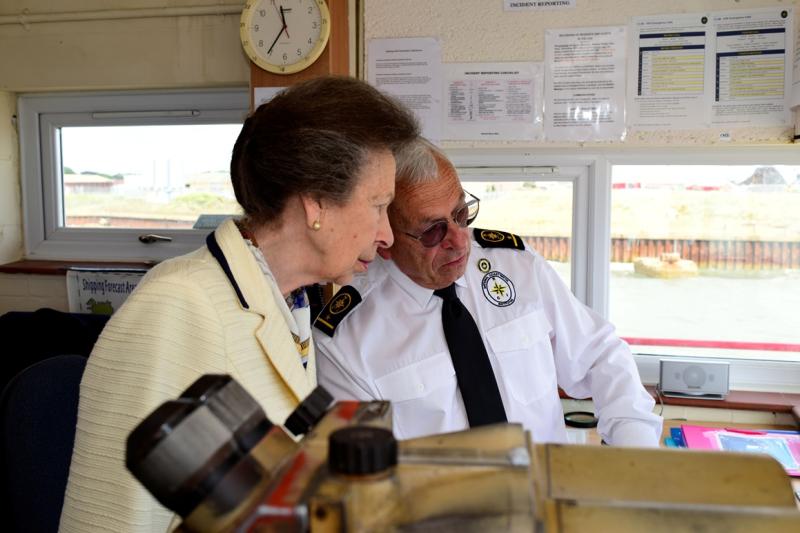 NCI Gorleston Royal visit