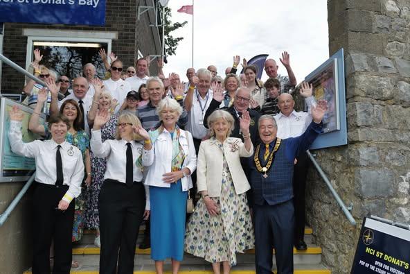 NCI St Donats Bay volunteers