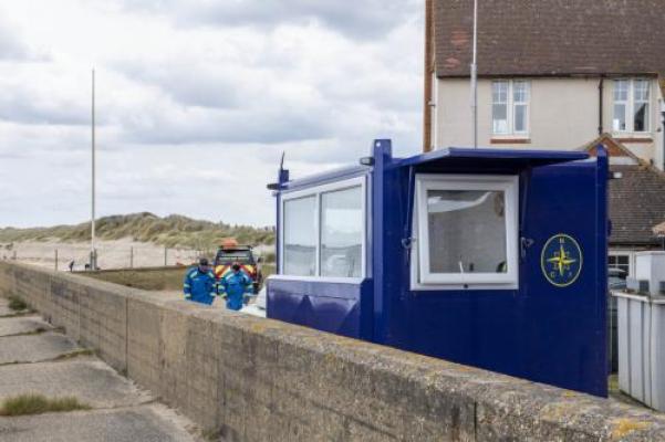 Seasonal station opens at NCI Brancaster in a demountable unit