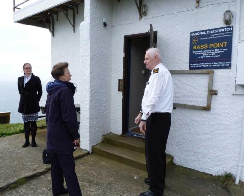 HRH The Princess Royal visiting Bass Point for 25th Anniversary