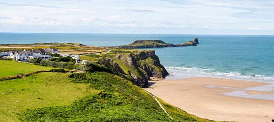 Worms Head at Rhossili