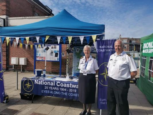 NCI Lee-on-the-Solent on National Coastwatch Day