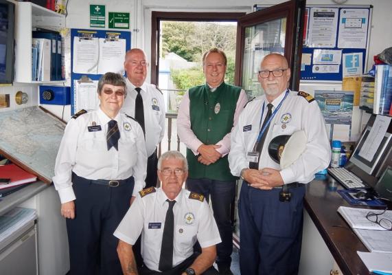 High Sheriff of Cornwall visits NCI Penzance