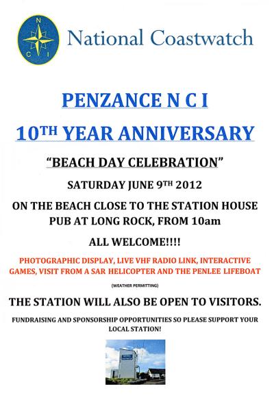 10th Anniversary "Beach Day" Poster