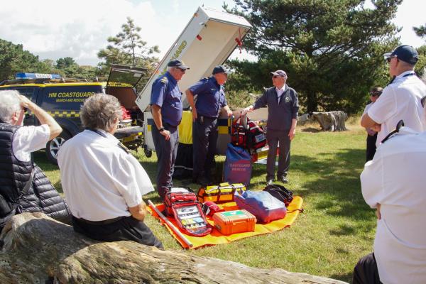 Lymington Coastguard Rescue Team explain their capabilities
