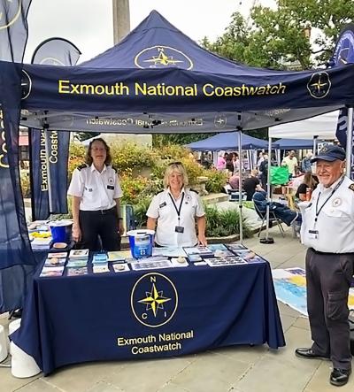 NCI stand at Organ Donor Day, Exmouth, September 2023