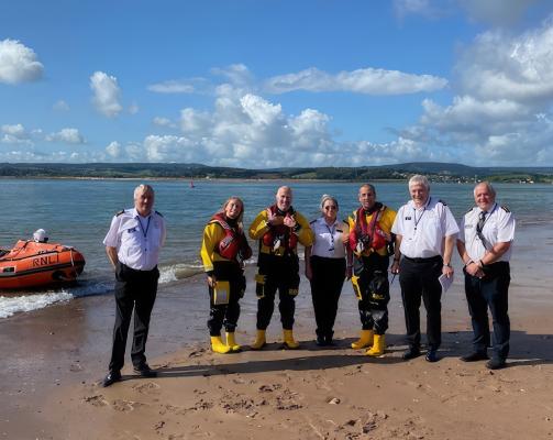 RNLI Exercise part of DFS assessment