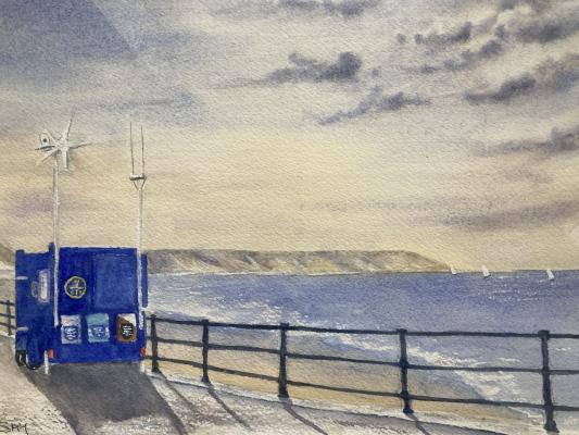 NCI Filey - supporter painting