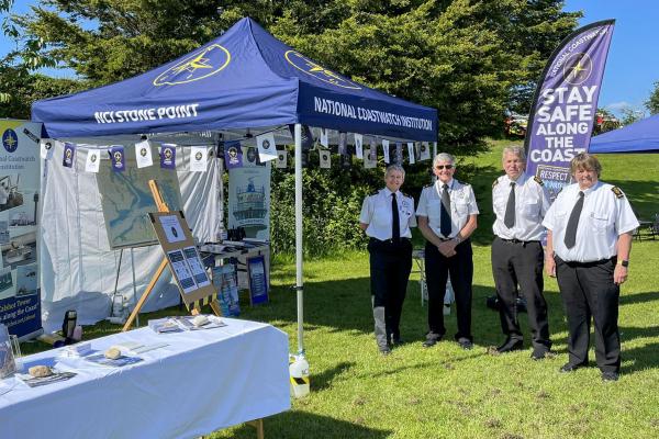 Watchkeepers before the start of Emergency Services Day at Gang Warily