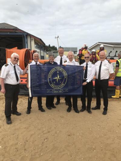 NCI 30th anniversary Flag Transfer