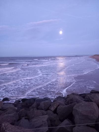 Brancaster beach - Winter sunset