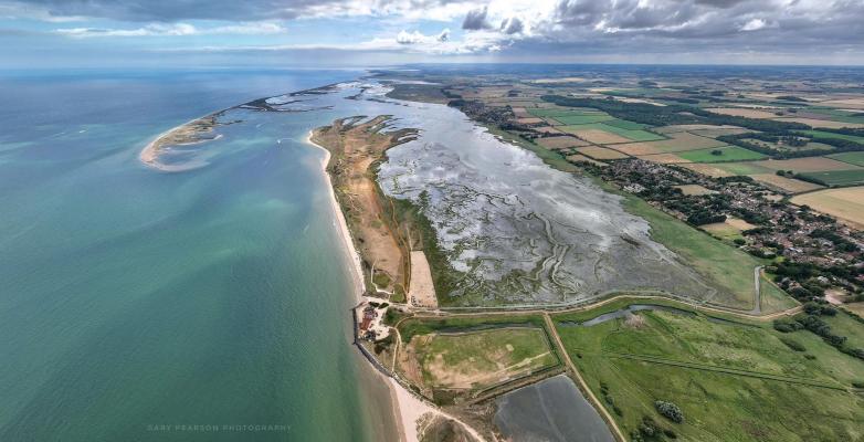 Brancaster Bay at high tide