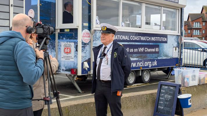 DSM James Oglesby and ITV local news 