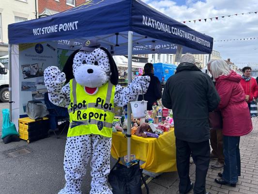 NCI stall at Lymington Market