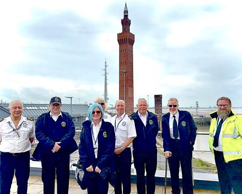 Cleethorpes NCI volunteers visit to VTS Humber 