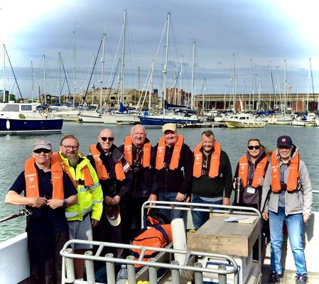 Cleethorpes watchkeepers trip out onto the River Humber 