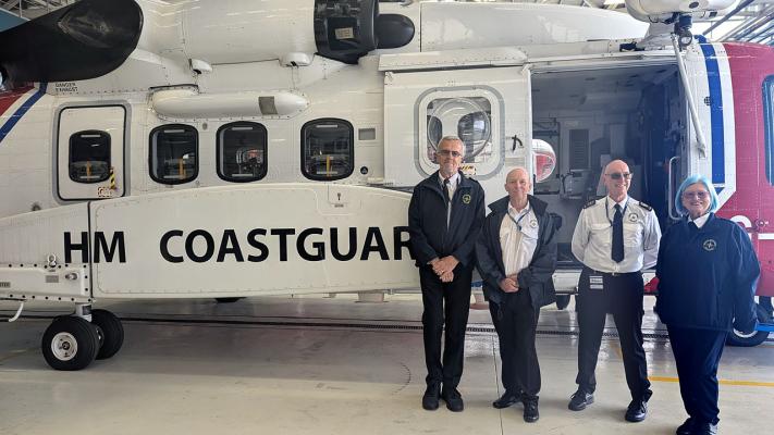 Cleethorpes NCI visit to HMCG Humber