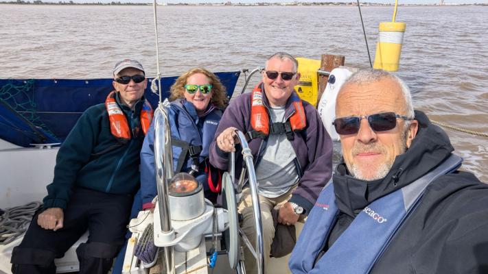 Watchkeepers trip out on the River Humber 