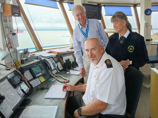 Visit by the High Sheriff of Hampshire 
