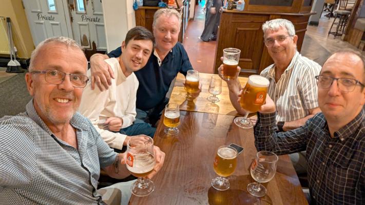 Pub visit on a quiz night