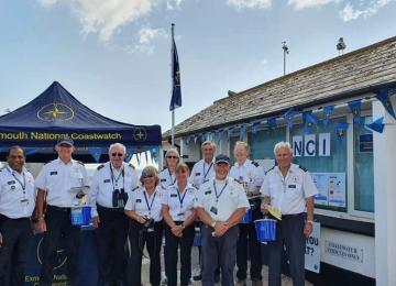 NCI Exmouth on National Coastwatch Day 2021
