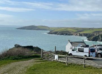 View of the coast from NCI Polruan