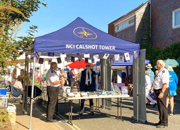 NCI Calshot Tower  at the Hythe of Activity day