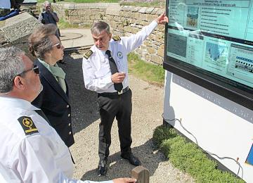 HRH the Princess Royal visits NCI St Ives