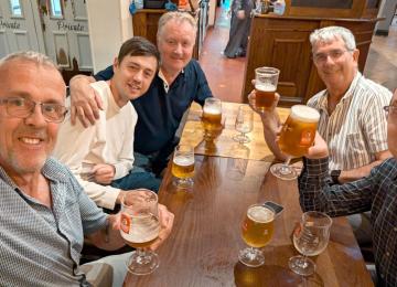 Pub visit on a quiz night